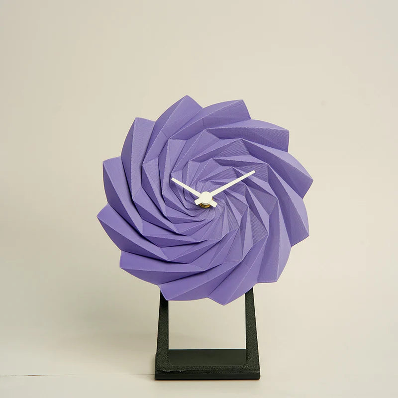 Twist Bloom Desk Clock