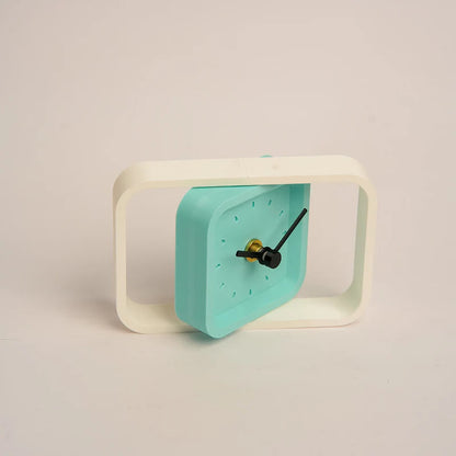 SpinFrame Desk Clock