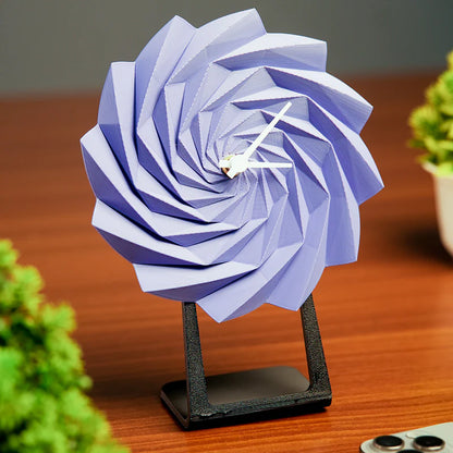 Twist Bloom Desk Clock